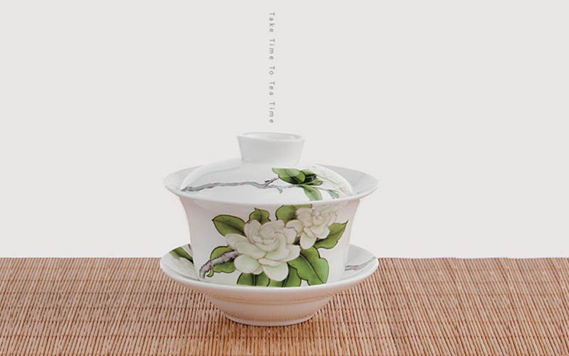 产地:河北省唐山市 产品介绍            "茉莉花开"是吴裕泰茶具的